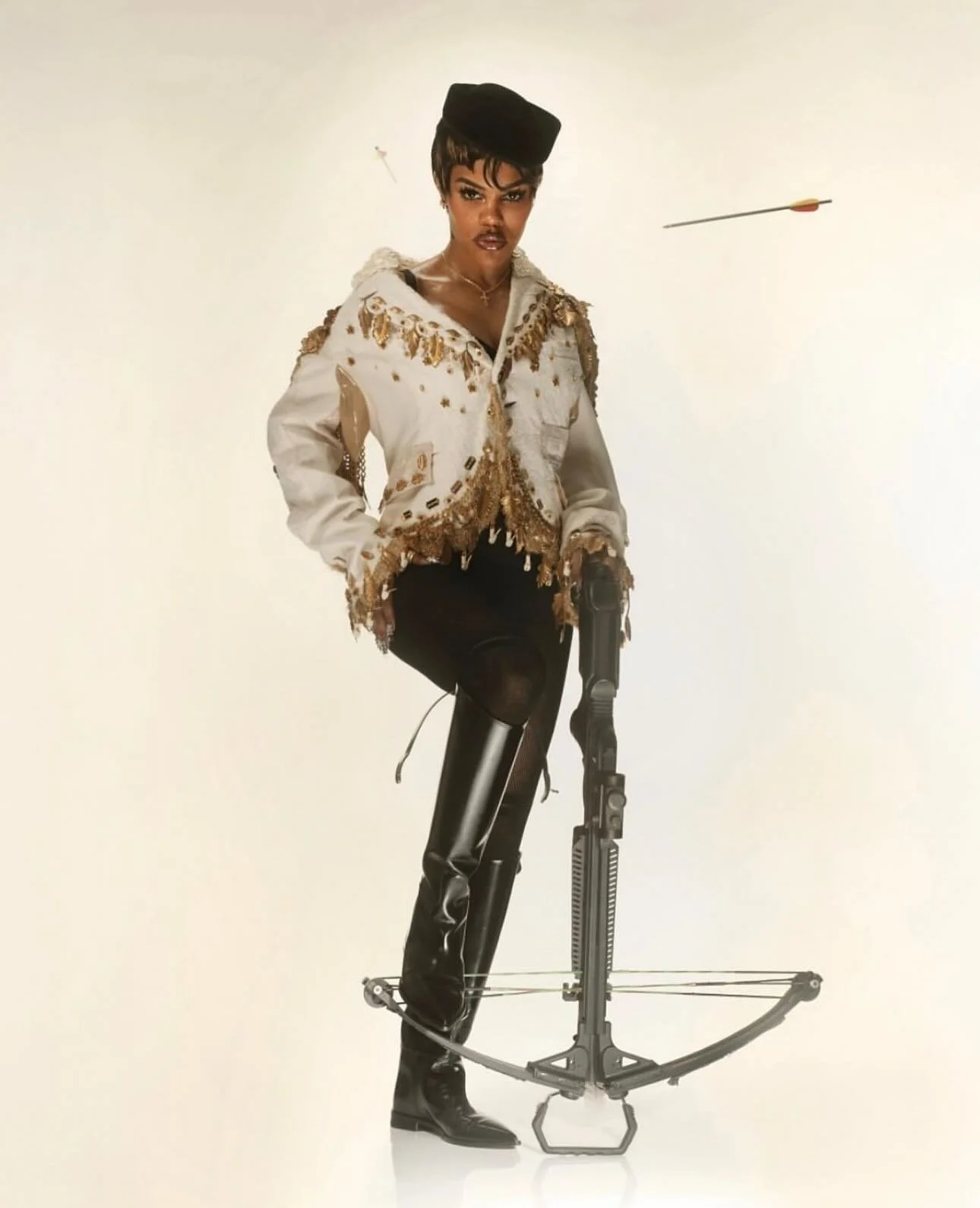 @teyanataylor wears @undercover_lab for @i_d 
Styling by @thetrillestb 
Photographer @jason_nocito_studio 
#undercover #teyanataylor