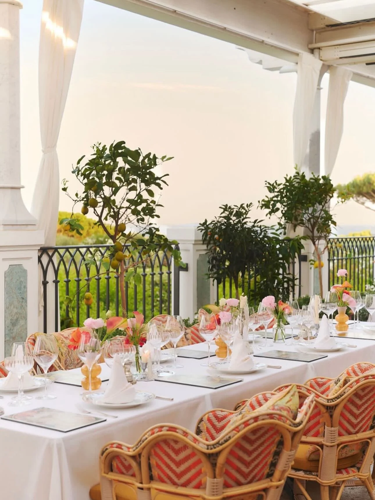 @airellessainttropez @le_voltaire_restaurant 
Last night, friends and family gathered to celebrate Le Voltaire at Ch&acirc;teau de la Messardi&egrave;re.
Open for dinner until August 30.