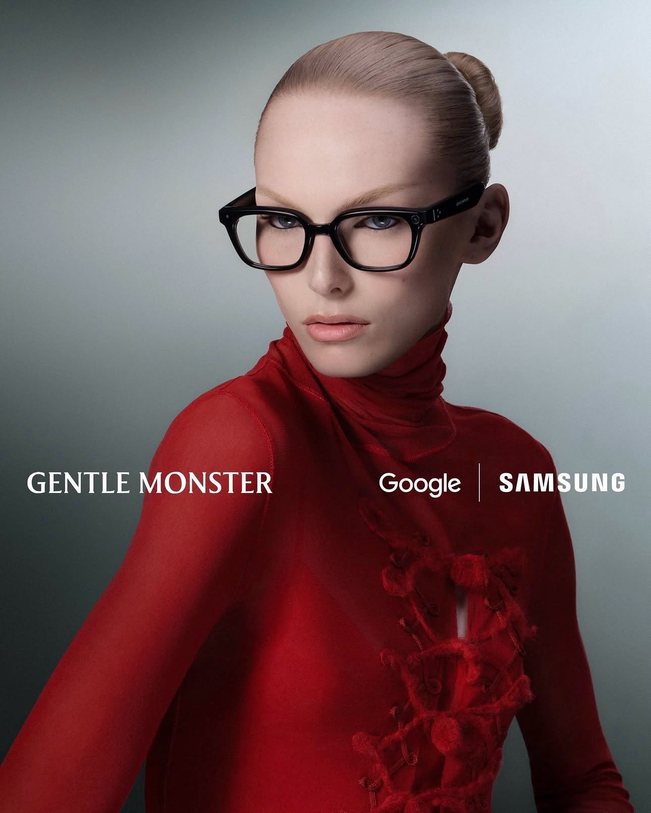 @gentlemonster Unveiling Gentle Monster&rsquo;s second design from the upcoming intelligent eyewear collection, designed in partnership with @google and @samsungmobile.

Featuring Alex Consani, Anok Yai, Hing, and Bobby.
Gentle Monster&rsquo;s intell