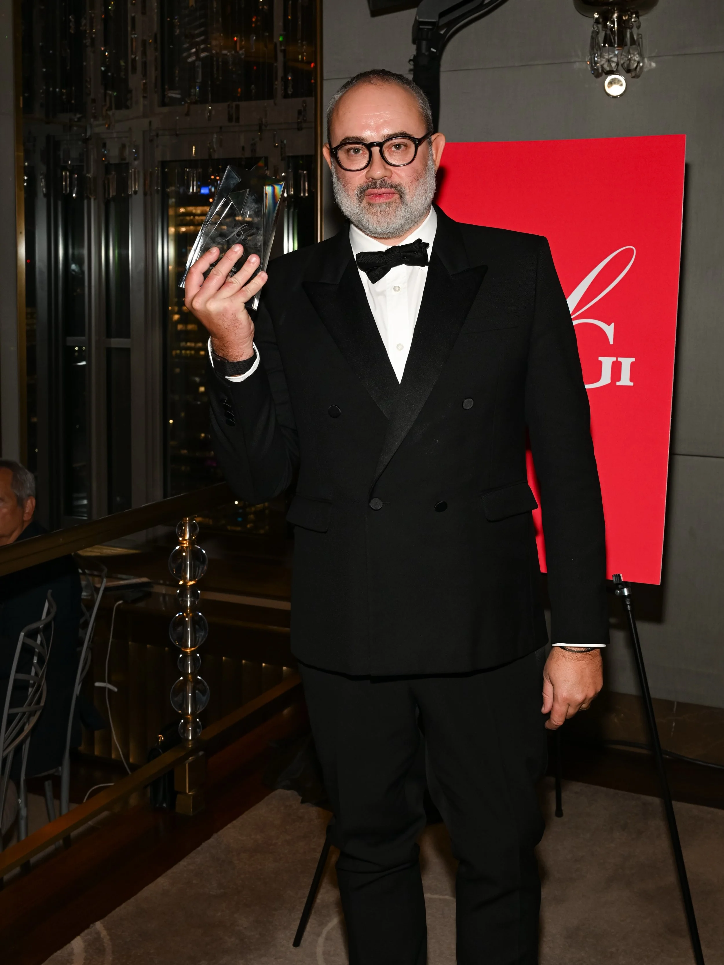 Congratulations to our founder @lucienpages for receiving the @fashiongroupinternational Media Leadership Award last night in New York