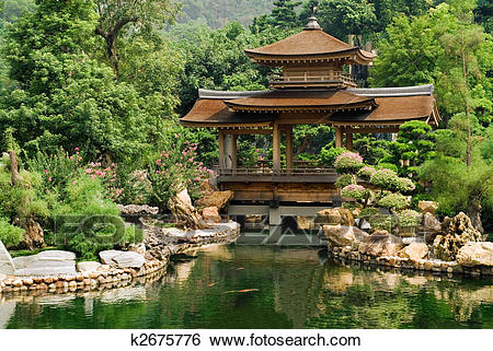 traditional-chinese-house-near-the-pond-stock-images__k2675776.jpg