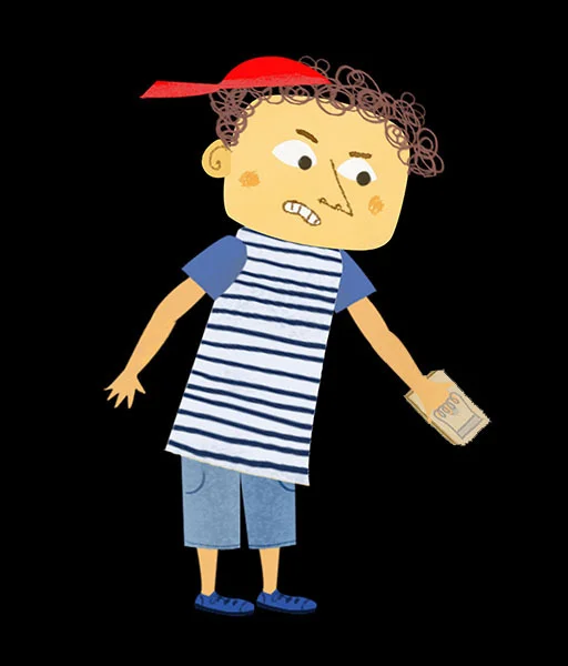 Character for children's animation