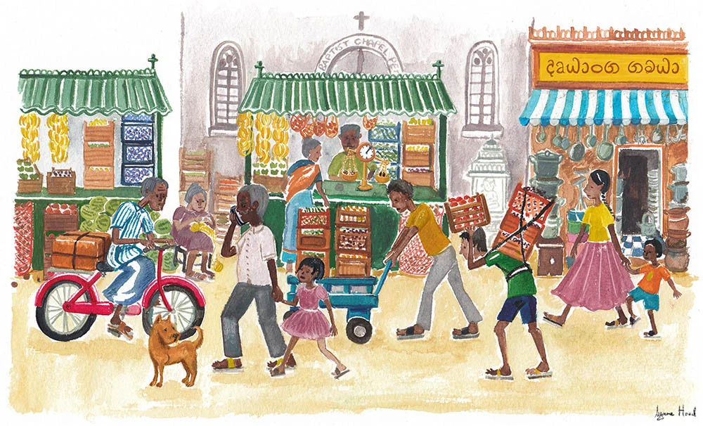 Pettah market, Colombo