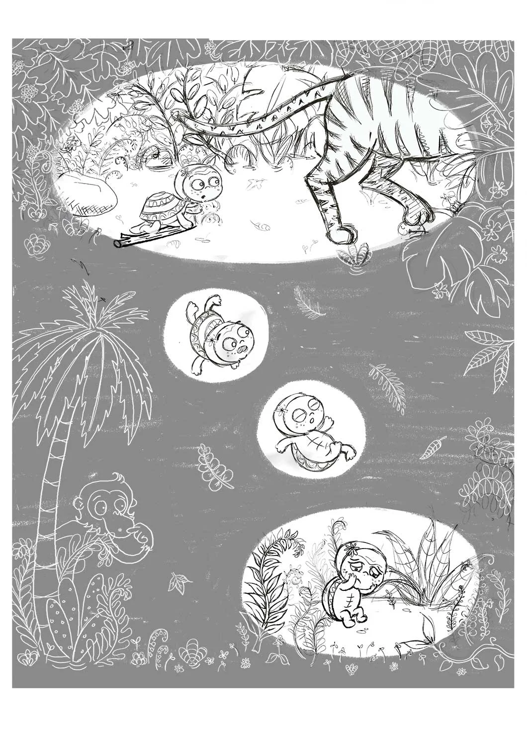 Roughs for single age spread