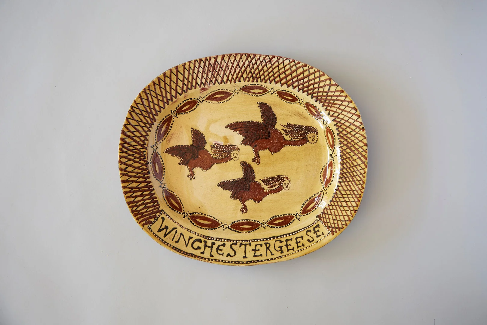 Winchester Geese plate | Museum of Sex Objects