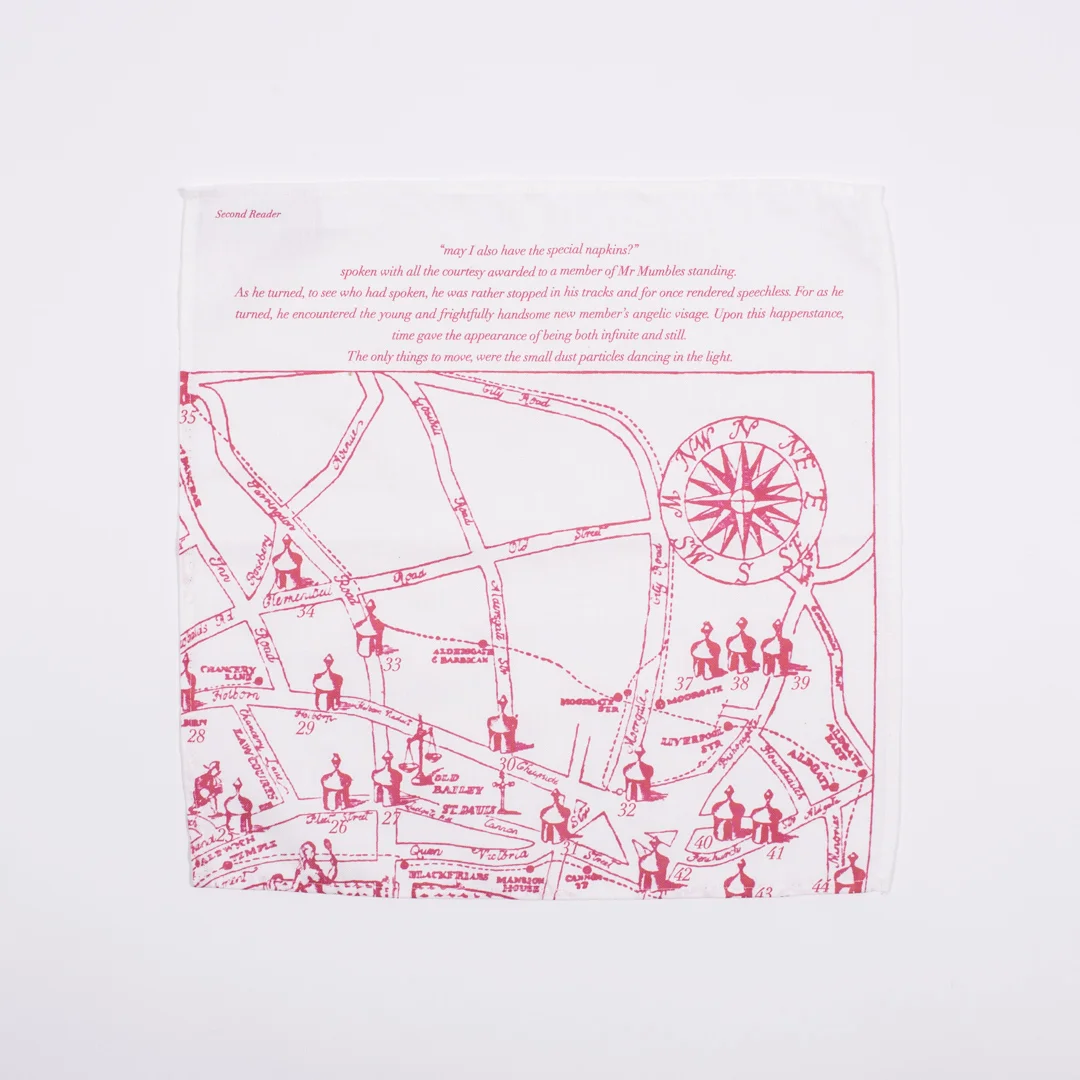 Thélème Club napkins | Sex Objects London