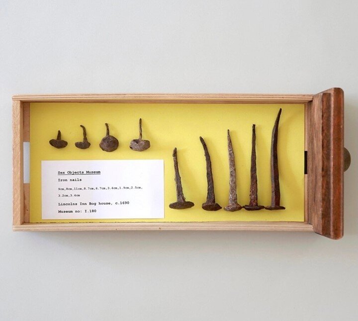 Lincoln's Inn Bog House dismantled but not entirely forgotten&hellip;.⁠
⁠
Museum no: I.180⁠
⁠
The nails found their way into The Keeper's collection wrapped in an old petticoat; clearly, these 'keepsakes' held a sentimental charm for someone.⁠
⁠
Beli