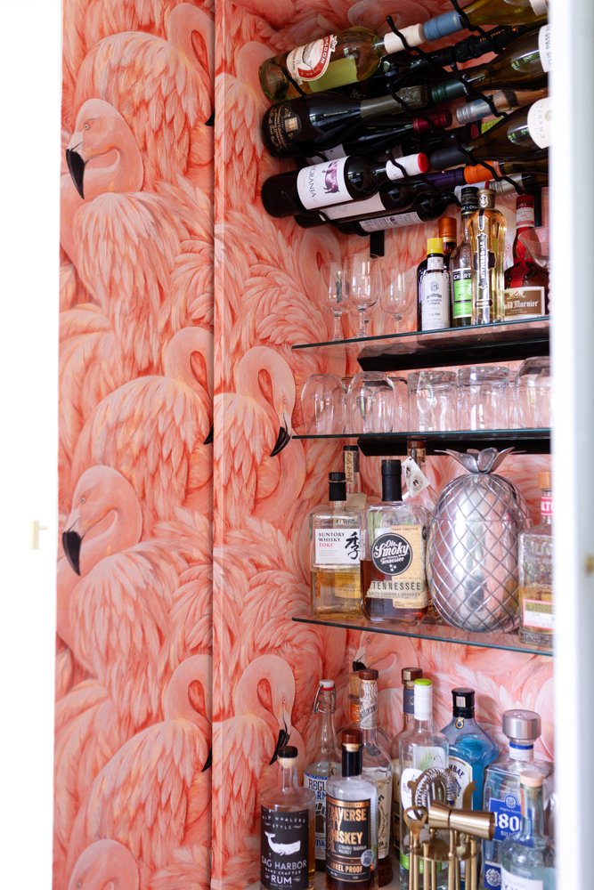 Flamingo Bar Ikea Semihandmade DIY Built in Bar.jpg