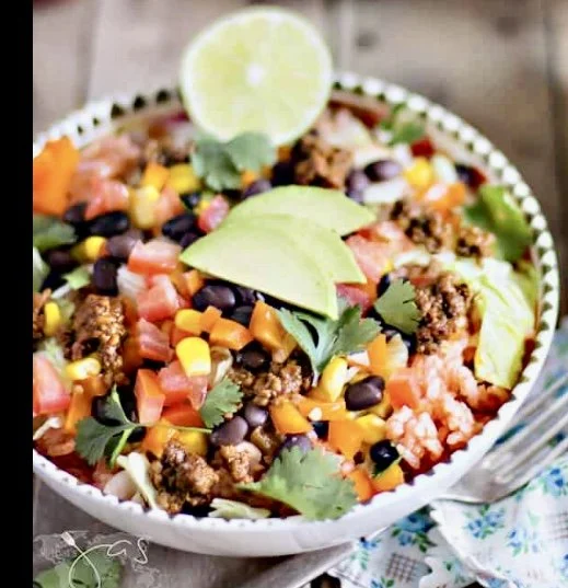 Beef Taco Bowl