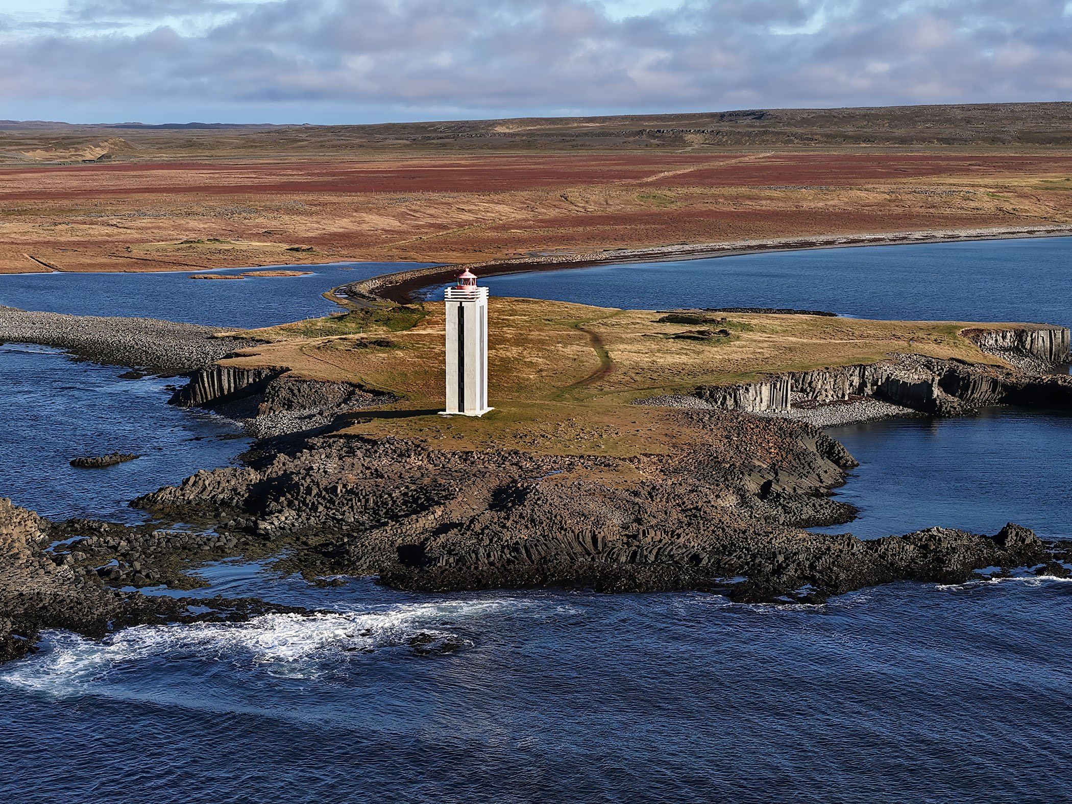 Coastal Lighthouse-Iceland
