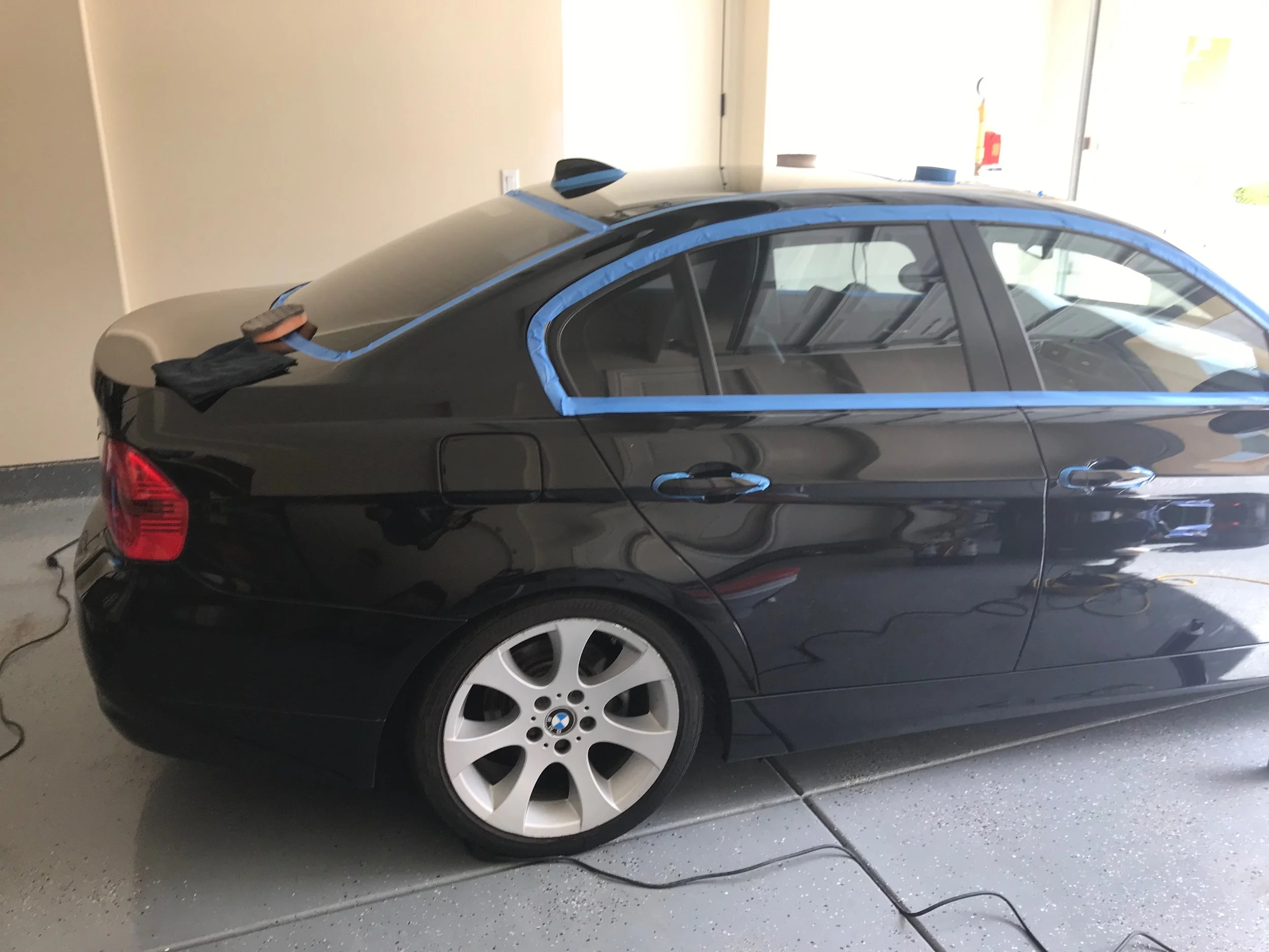  2007 BMW 328i, 3 step paint correction 