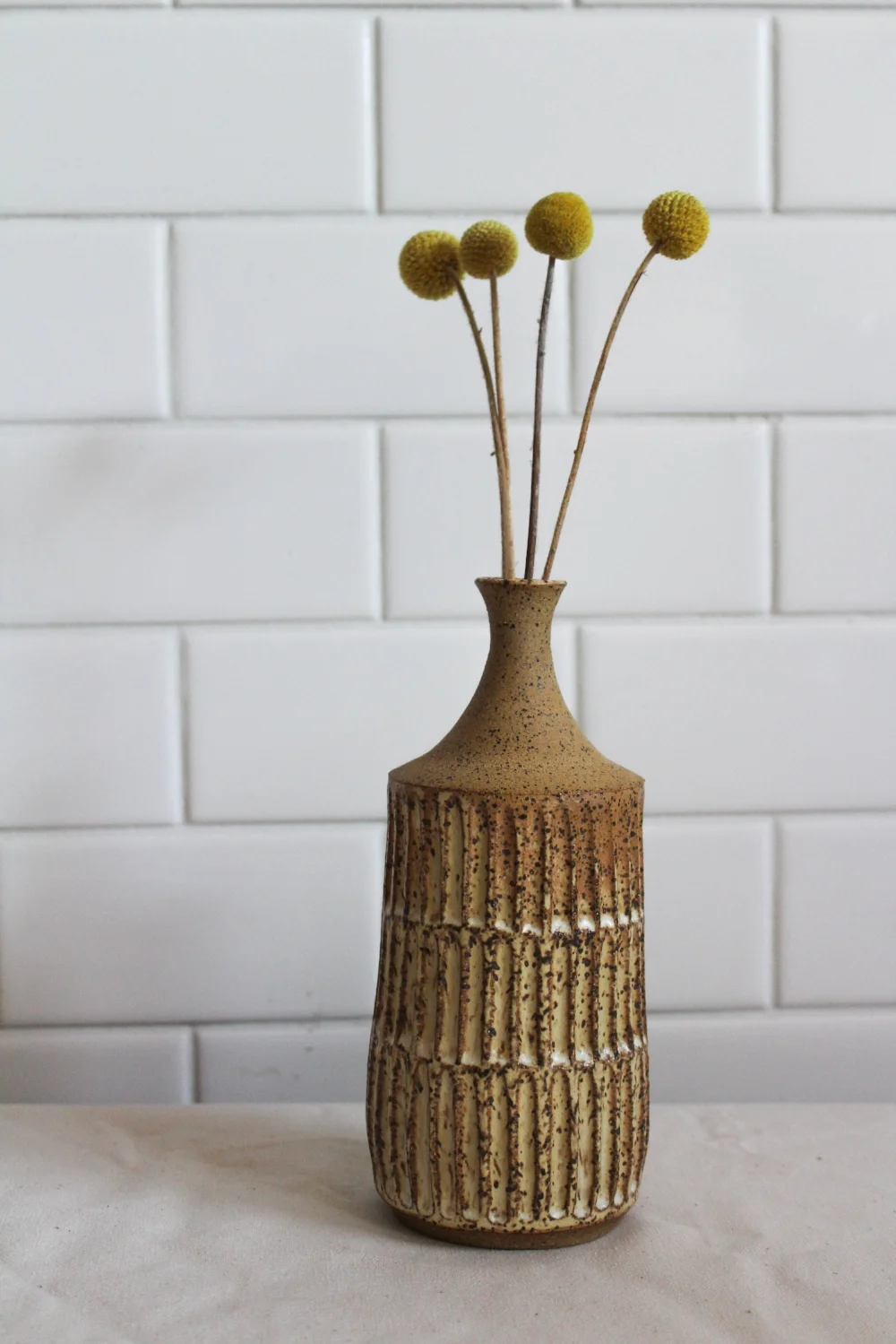 handmade ceramics flower vase