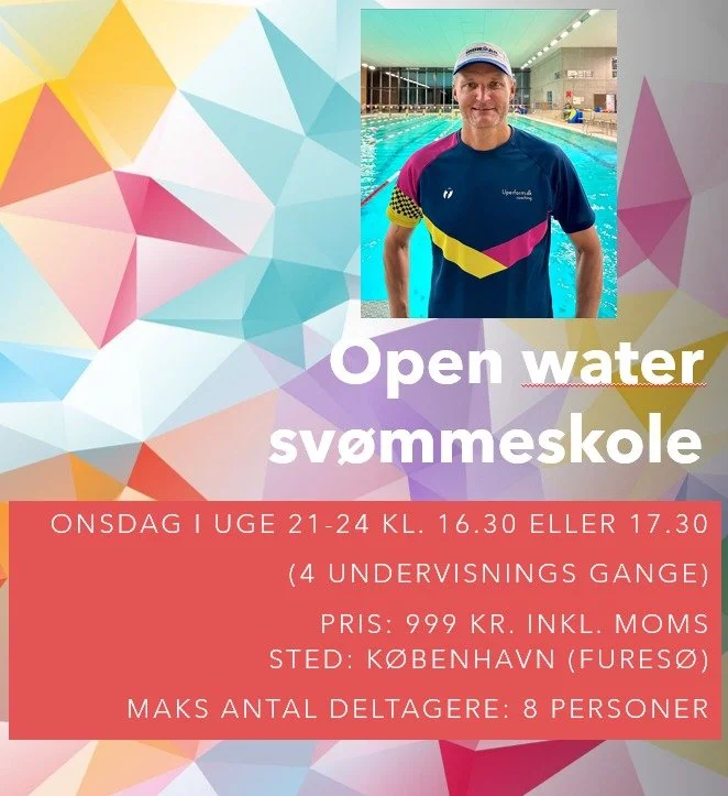 Skal du have et forspring i vandet?
Uperforms open water sv&oslash;mmeskole sikre at du st&aring;r bedre og mere skarp uanset om det er til konkurrencer eller tr&aelig;ning i open water.
Vi har mange &aring;rs erfaring med at f&aring; skabt ro og sta