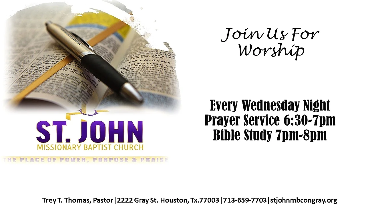 Prayer Meeting &amp; Bible Study
