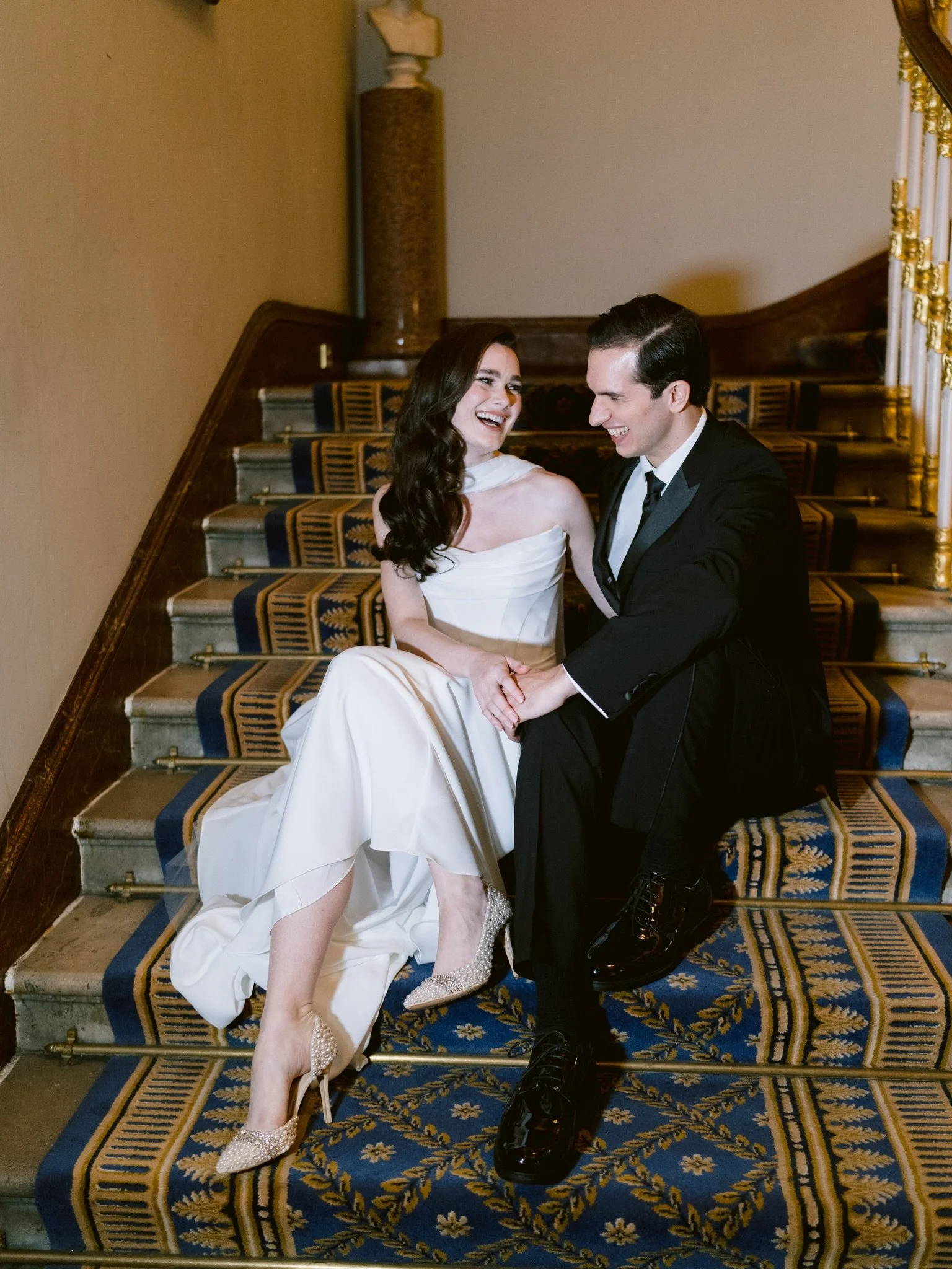 Our iconic staircase makes the perfect backdrop for timeless wedding moments. 

Let&rsquo;s start planning your celebration ✨

Venue: @116pallmall
Photography: @evatarnok
Video: @aiweddingfilms
BTS Content: @reelallaboutit
Beauty Content Creator: @el