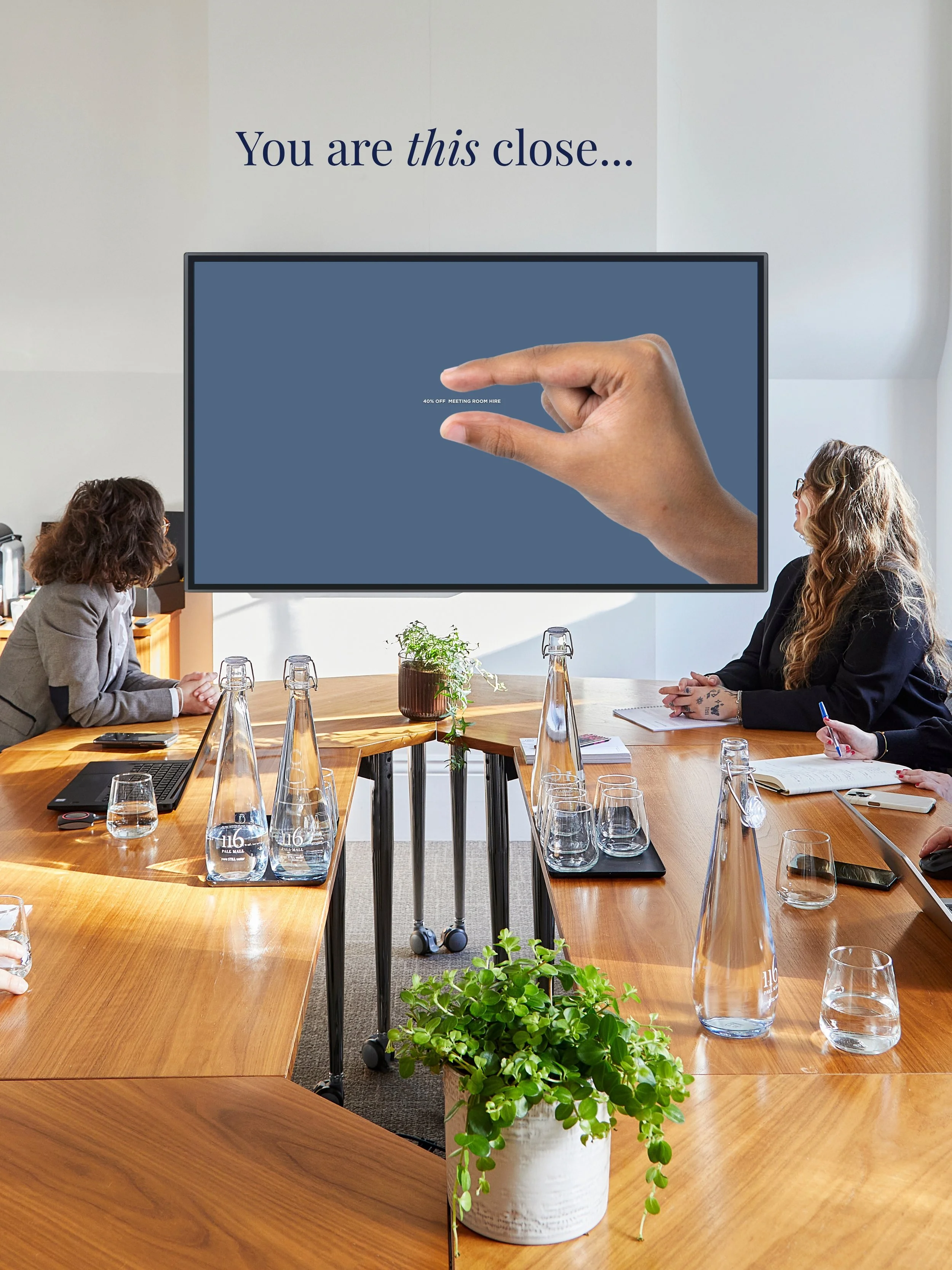 We don&rsquo;t usually hide good news&hellip; Take a closer look. 

Available for meeting rooms between 26 and 30 October.

Enquire via the link in bio 👀