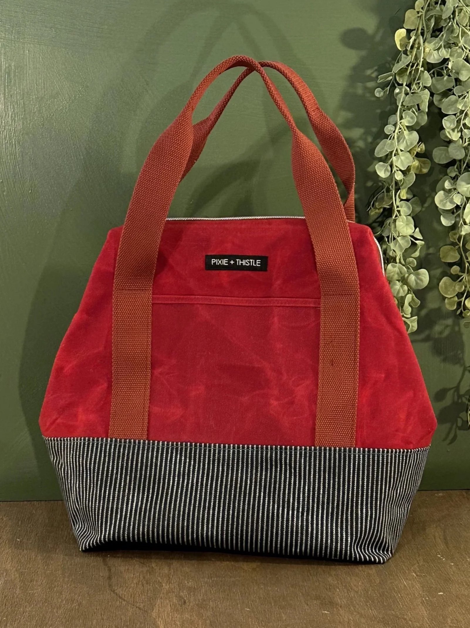 Red Wireframe Catherine Bag