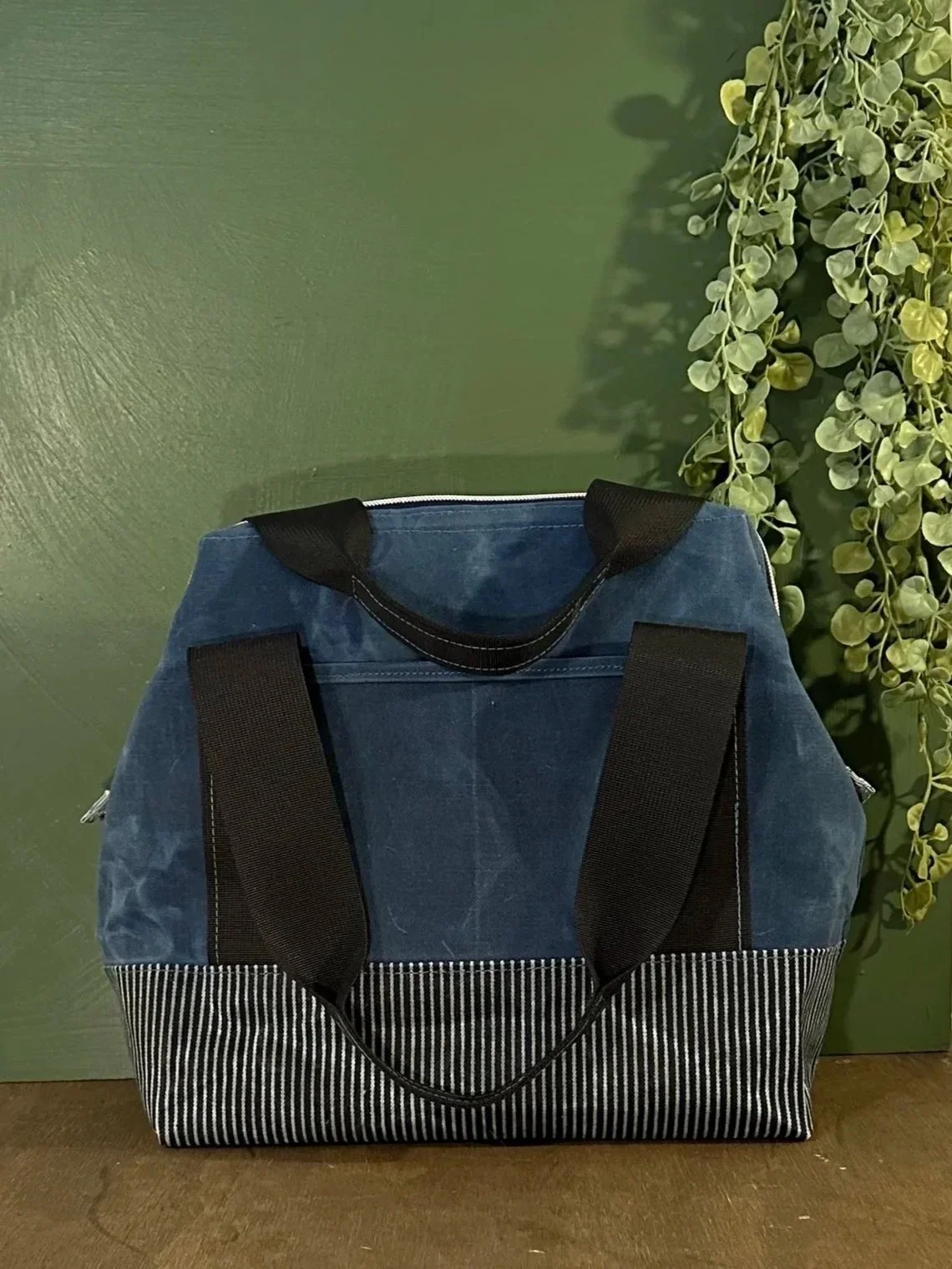 Blue Wireframe Catherine Bag