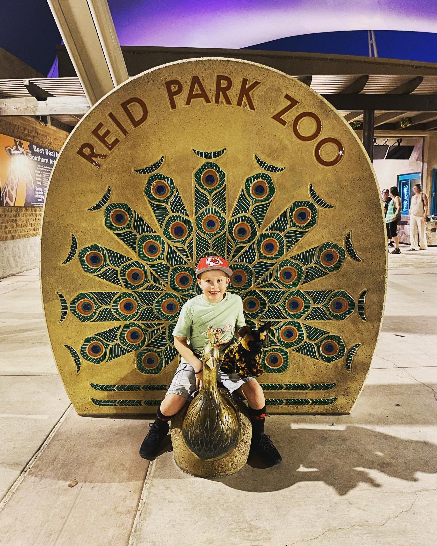 Strong finish to the summer @reidparkzoo Zoo&rsquo;s Summer Safari Nights. 🦁🐘🦒🦏 #3rdgrade 📚📝