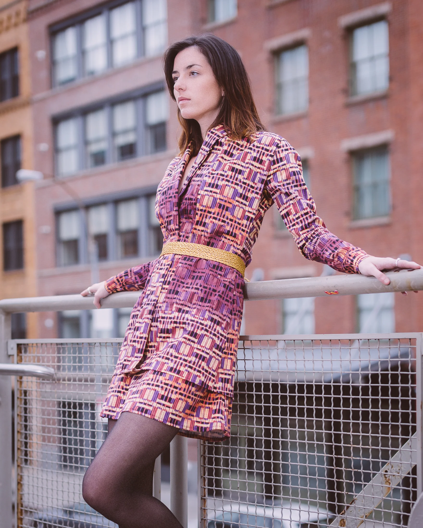 Blazer and Skirt: The Amme Collection Model: Abby Daggett Photography: Aaron.Hx