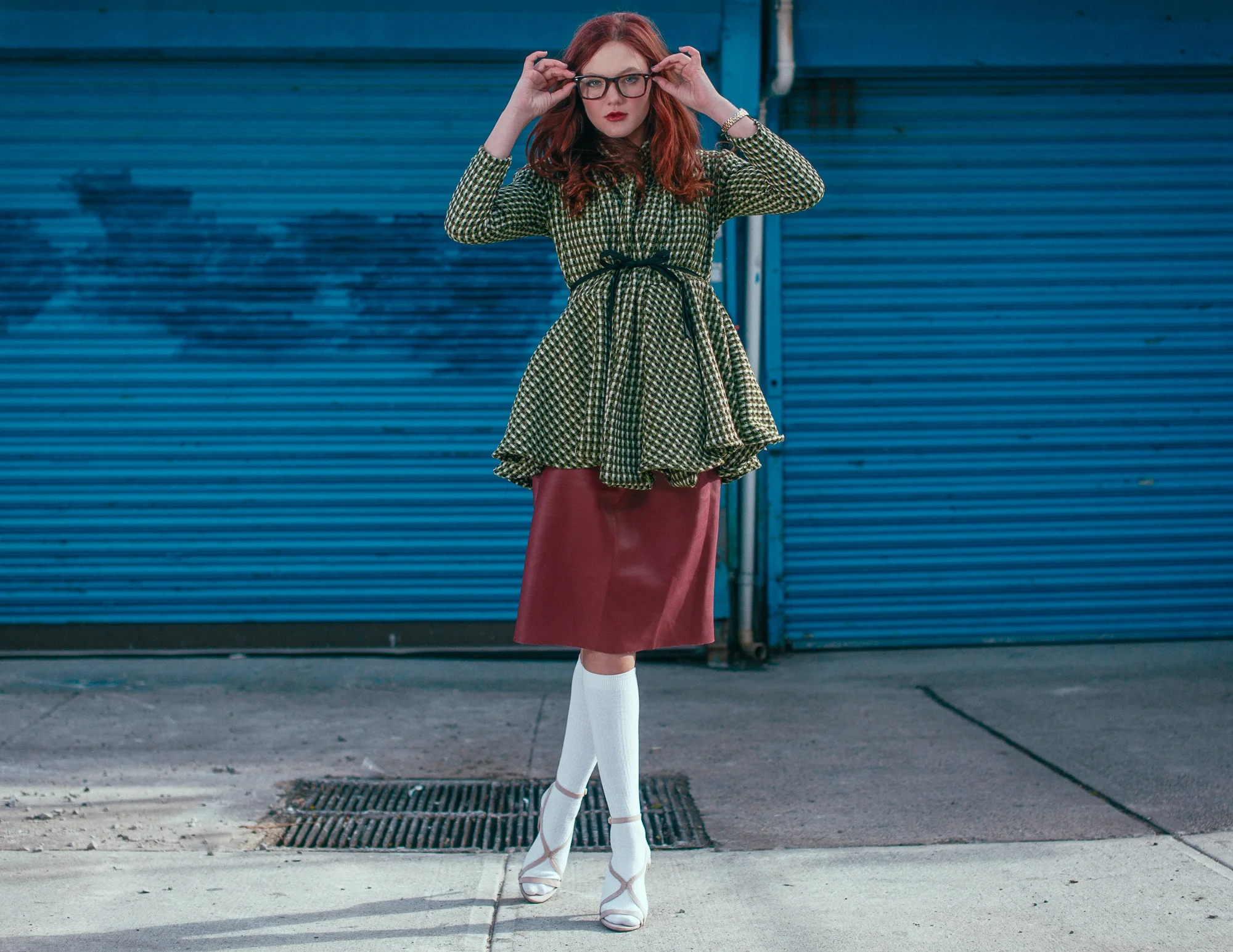 Jacket and Skirt: The Amme Collection Model: Faye Foley Photography: Aaron.Hx