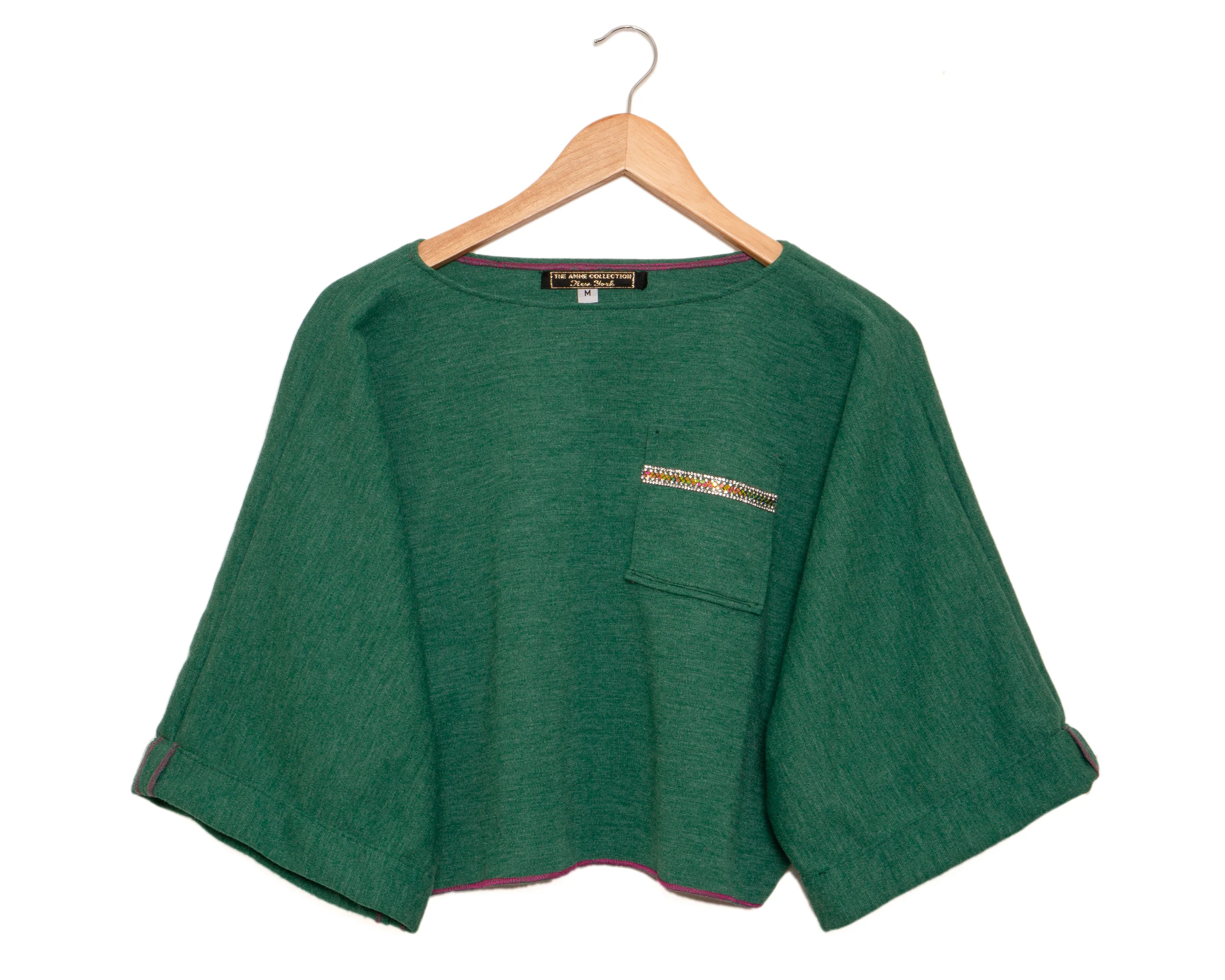 Jewel Crop Sweatshirt