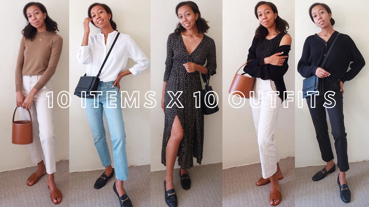 10 Items x 10 Outfits | Video — Jessica Harumi