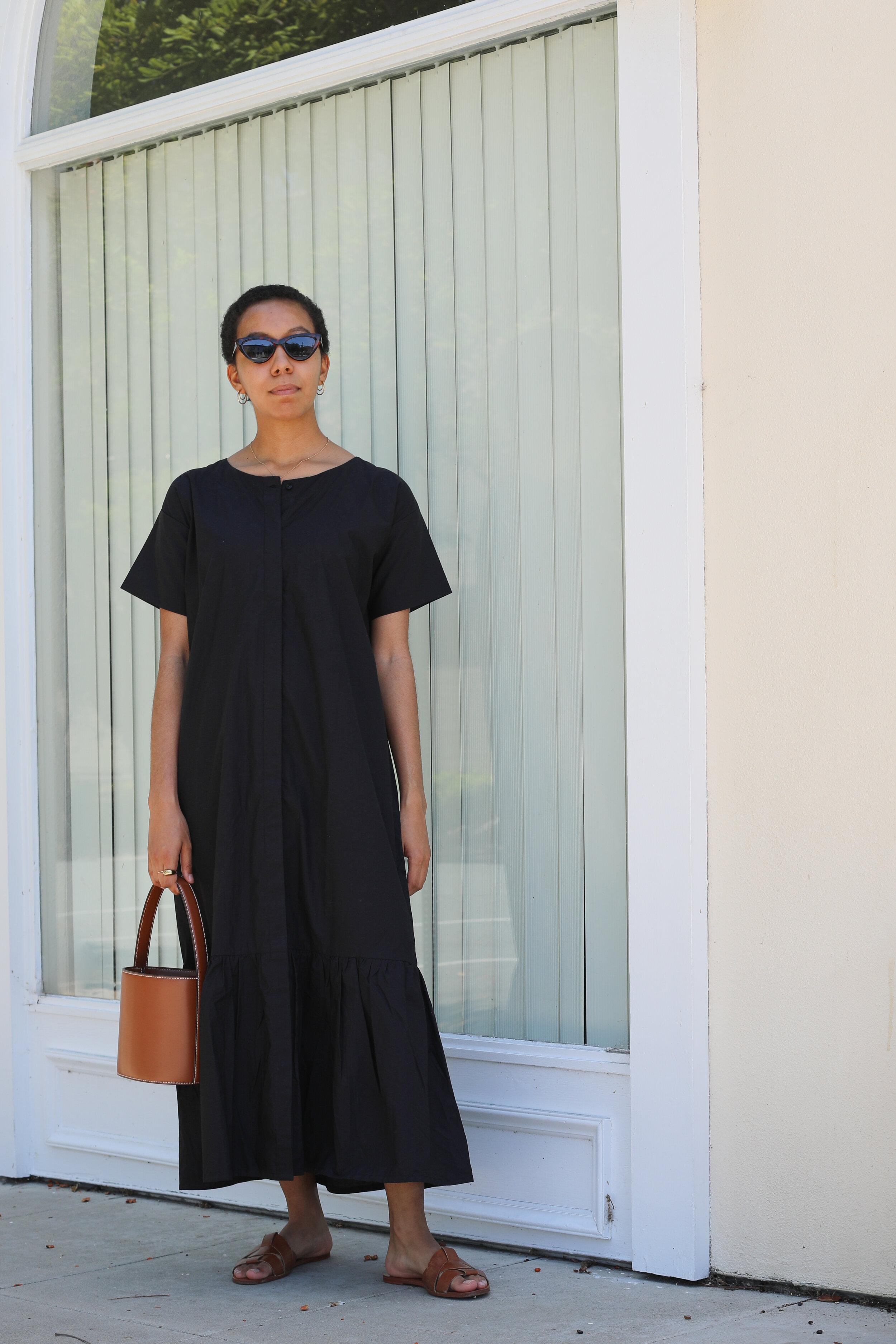 COS + Oversized Tiered Dress