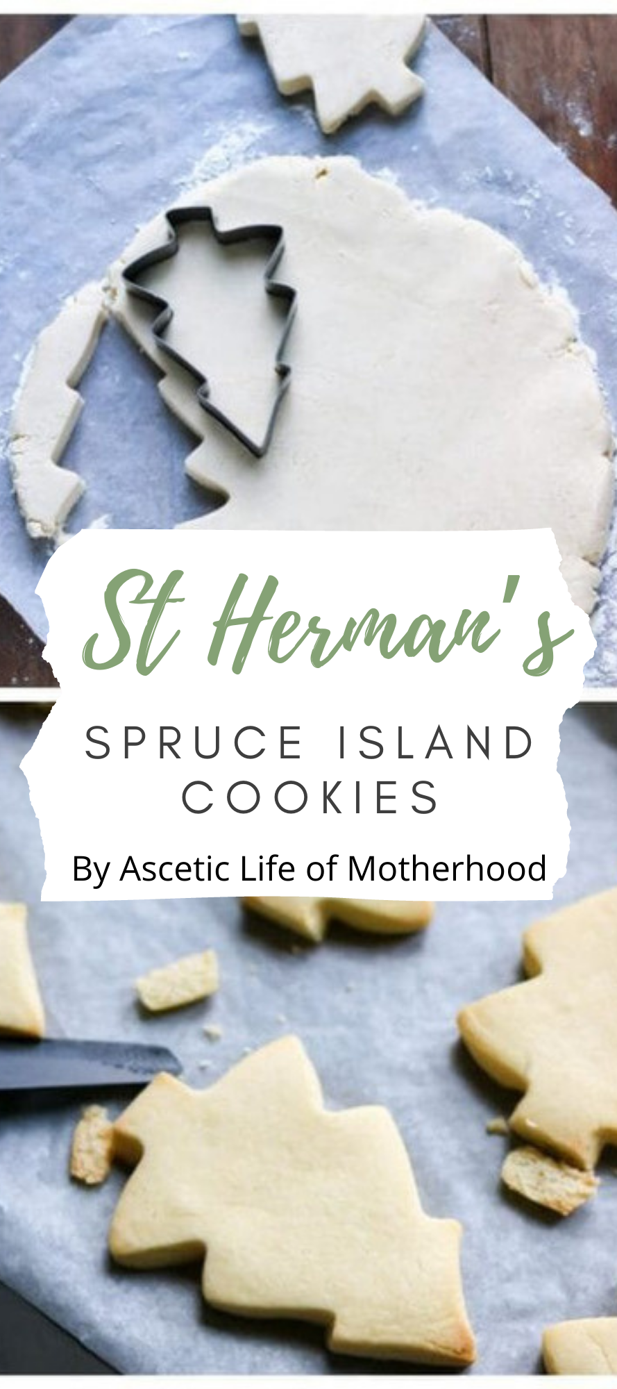 St Herman Spruce Island Cookies