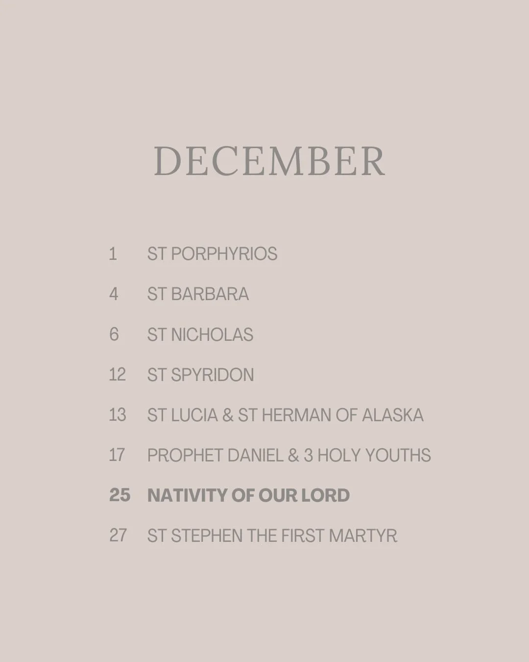 December! 

Check out my website for more resources on each of these ideas in my &quot;December&quot; tab!