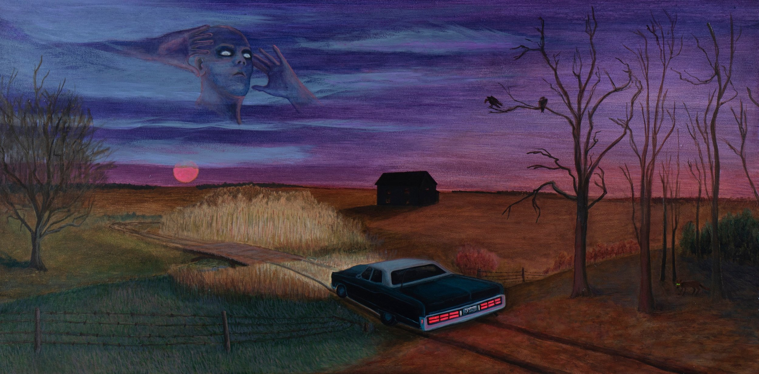 "The clairvoyant's vision"