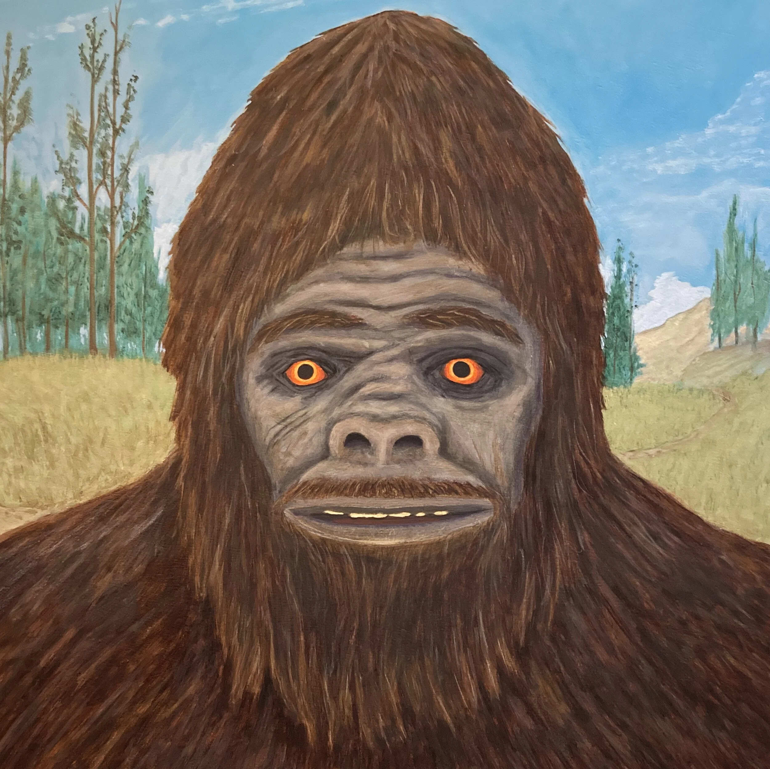 "Self portrait ; Bigfoot finds a trail cam"