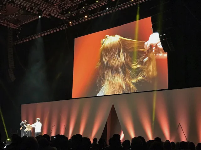 Tom Connell cuts live on stage
