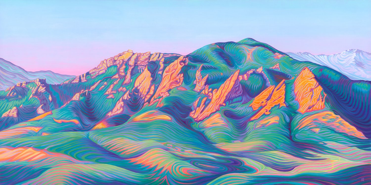 Flatirons Vista / 24 x 48" / $7400