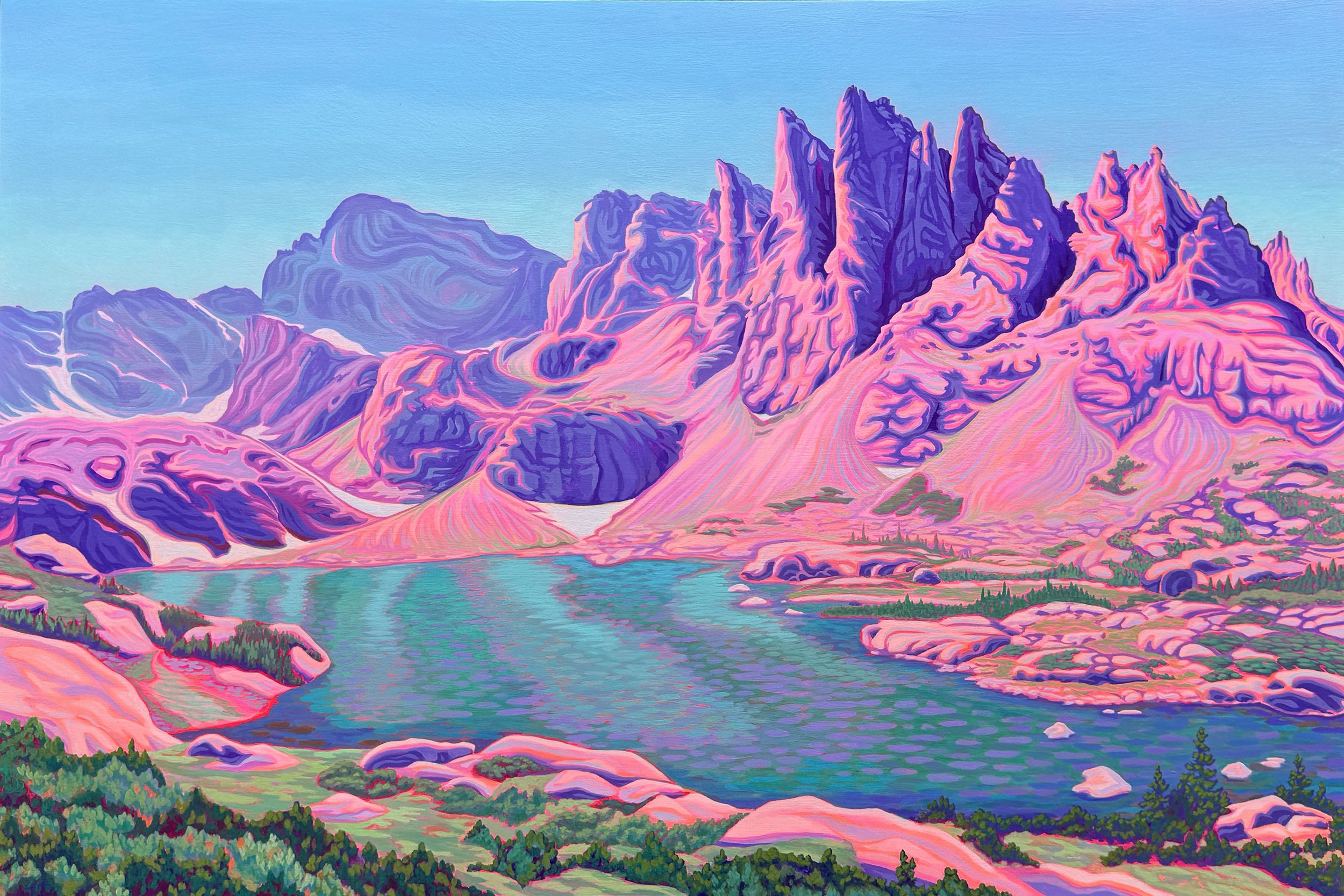 Sky Pond / 24 x 36" / $5400