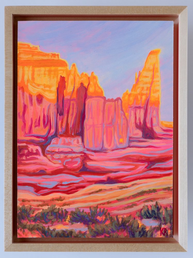 Fisher Towers / 7 x 5" / $225