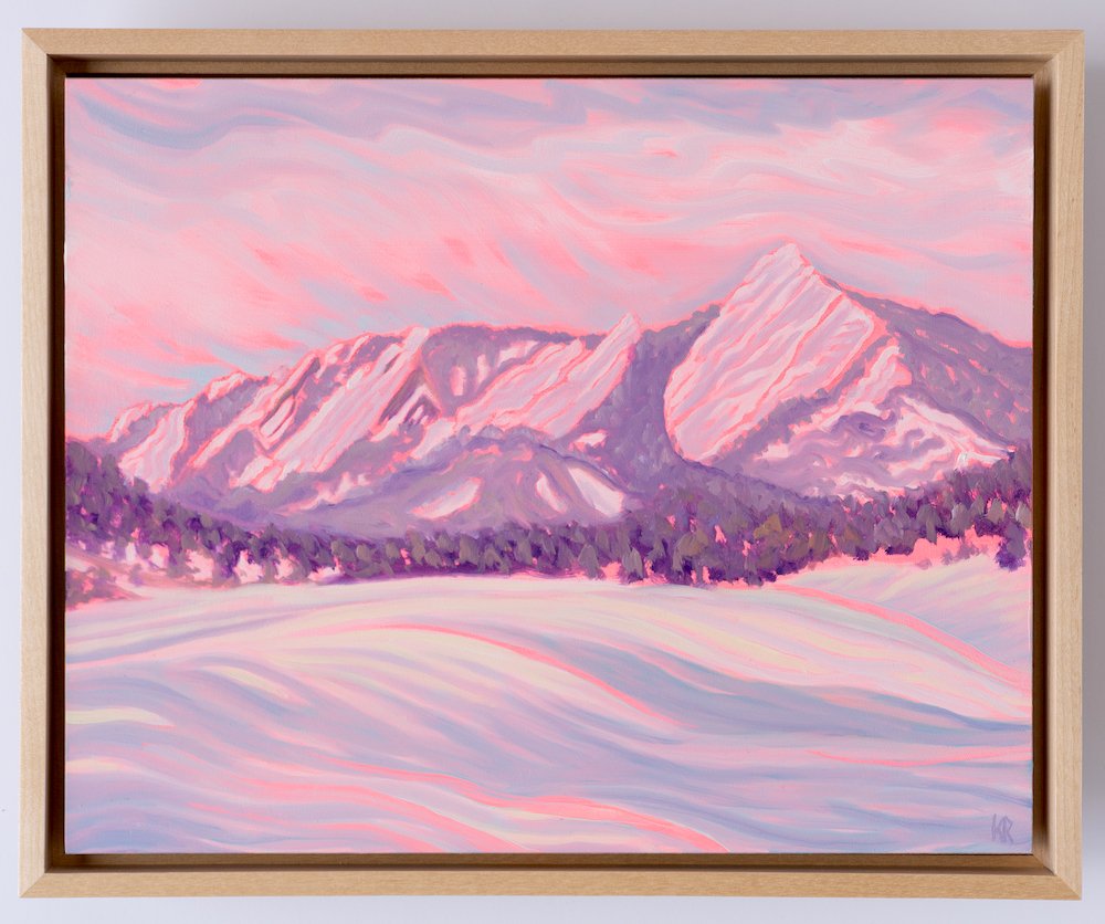 Chautaqua After Snow / 8 x 10" / $475