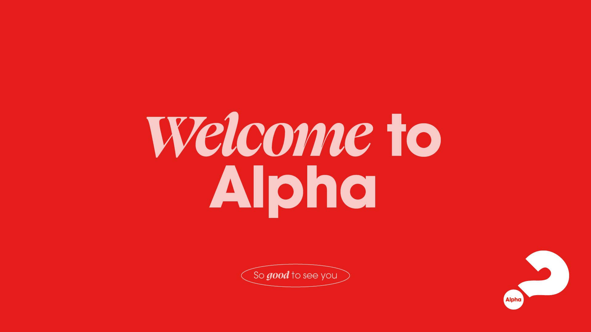 Alpha Course