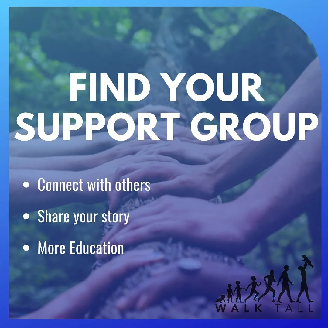 We at Walk Tall have put together this resource to help our patients and families find support in caring online communities. We understand that support is even more important now as we are all going through a very difficult time during this pandemic.