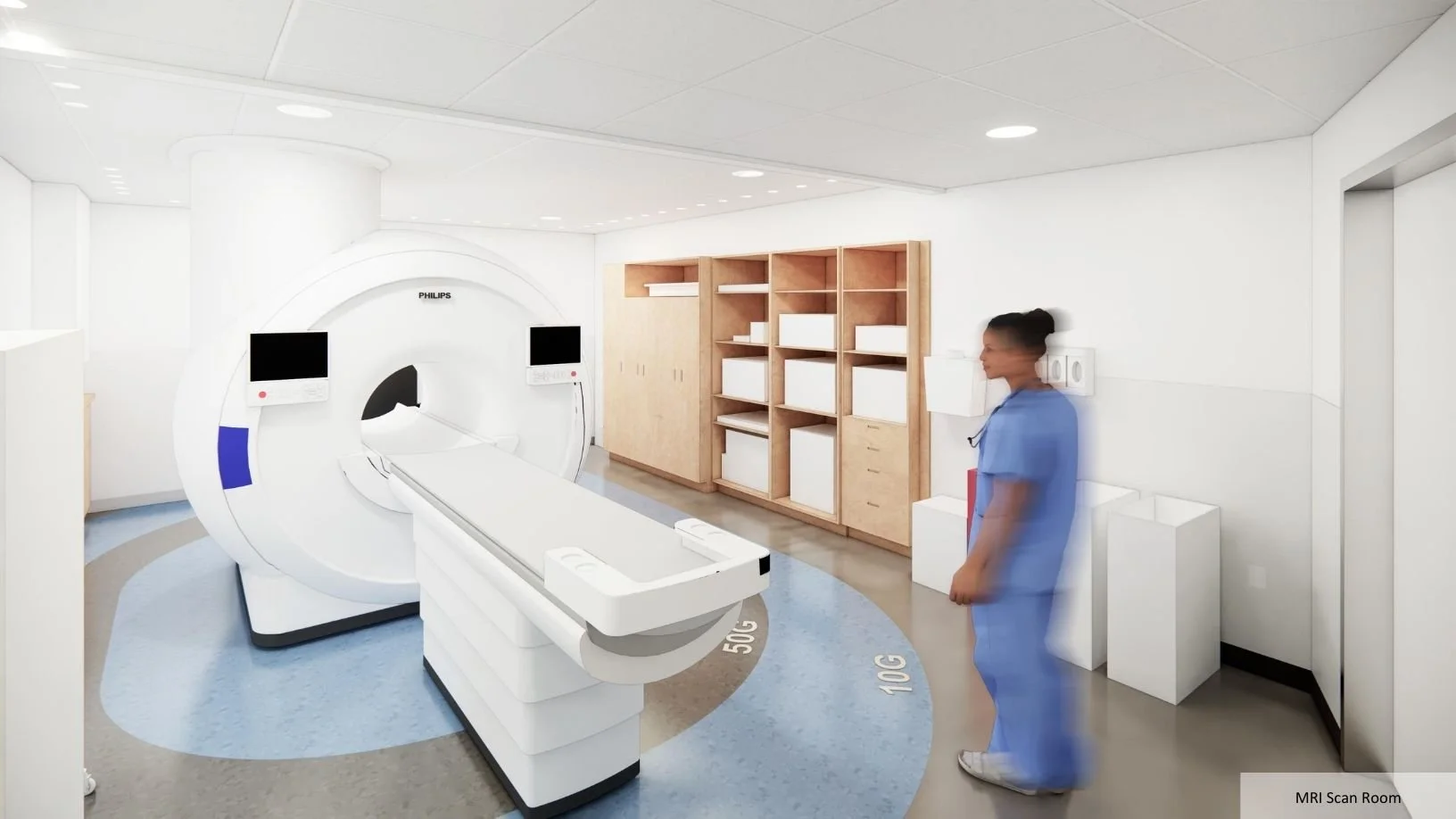   OHSU MRI #1 Replacement and Department Remodel    Location:  Portland, Oregon   Role:  Project Manager, Architect, Designer 