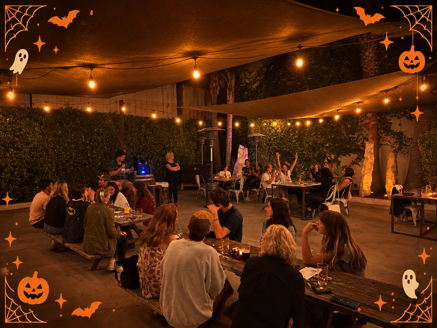 Halloween Happy Hour and Trivia