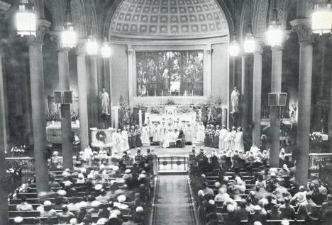 Interior, first Church of the Epiphany