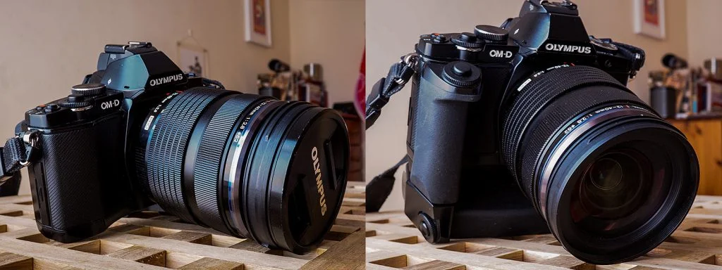 The lens on my Olympus EM5