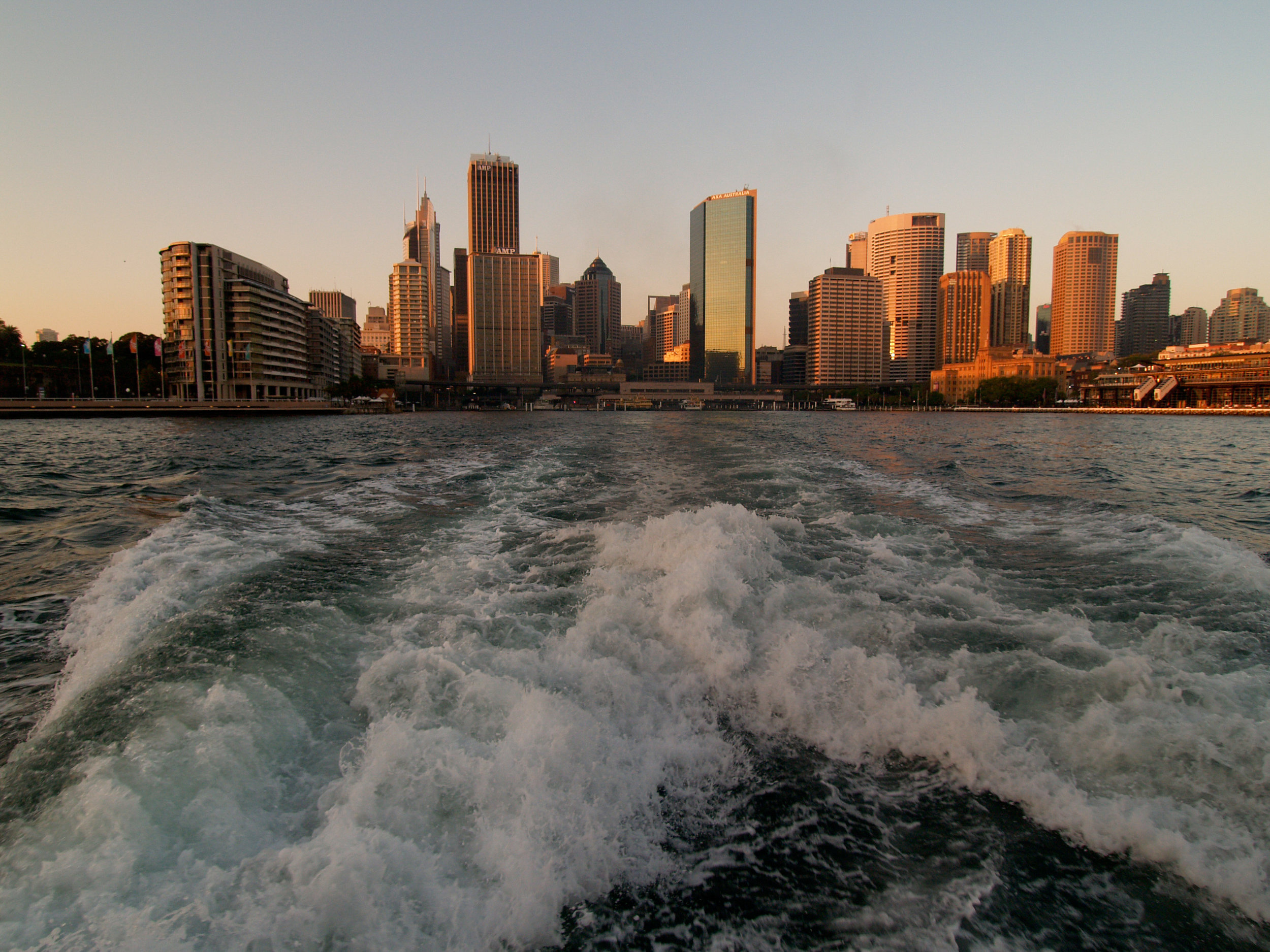 Leaving Circular Quay