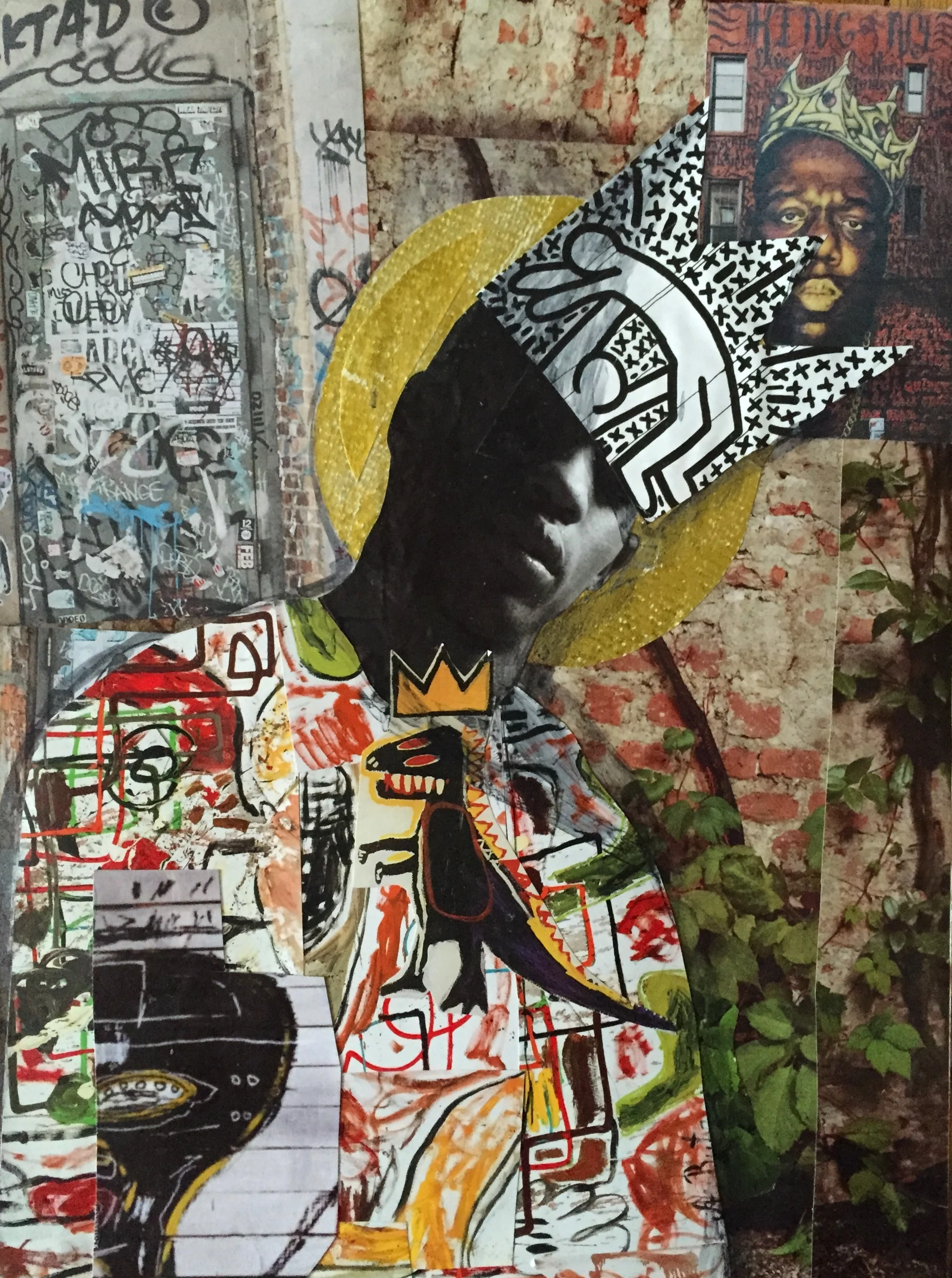 BASQUIAT MEETS HARING AT BIGGIES BROOKLYN BACKYARD
