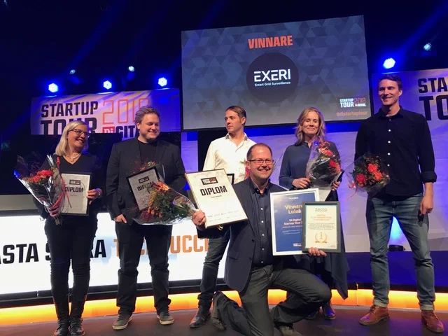 Exeri kammar hem seger i DI Startup Tour i Luleå