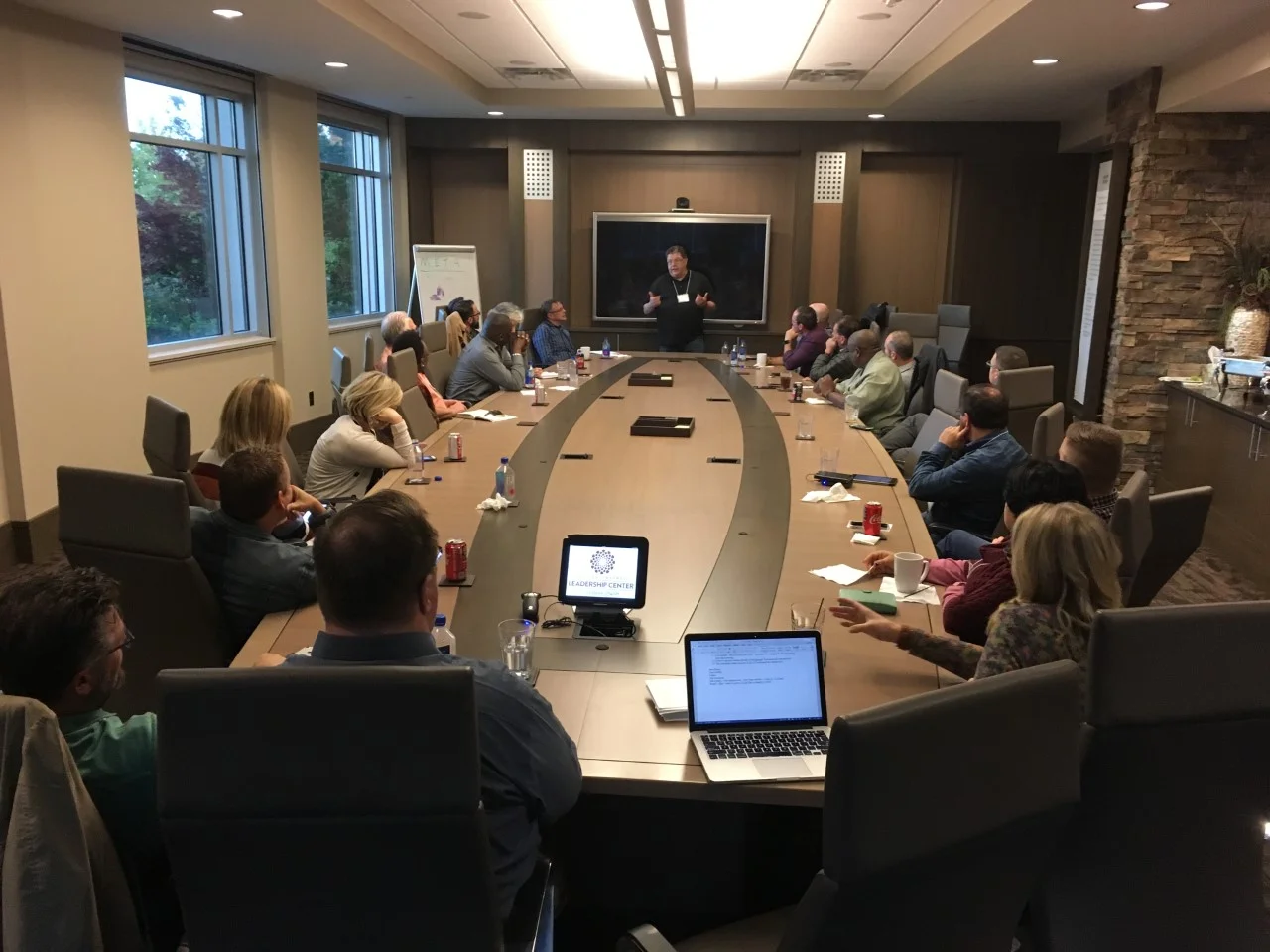 Pastor Steve sharing the vision of Dirt Roads Network with Wesleyan leaders from around the country.