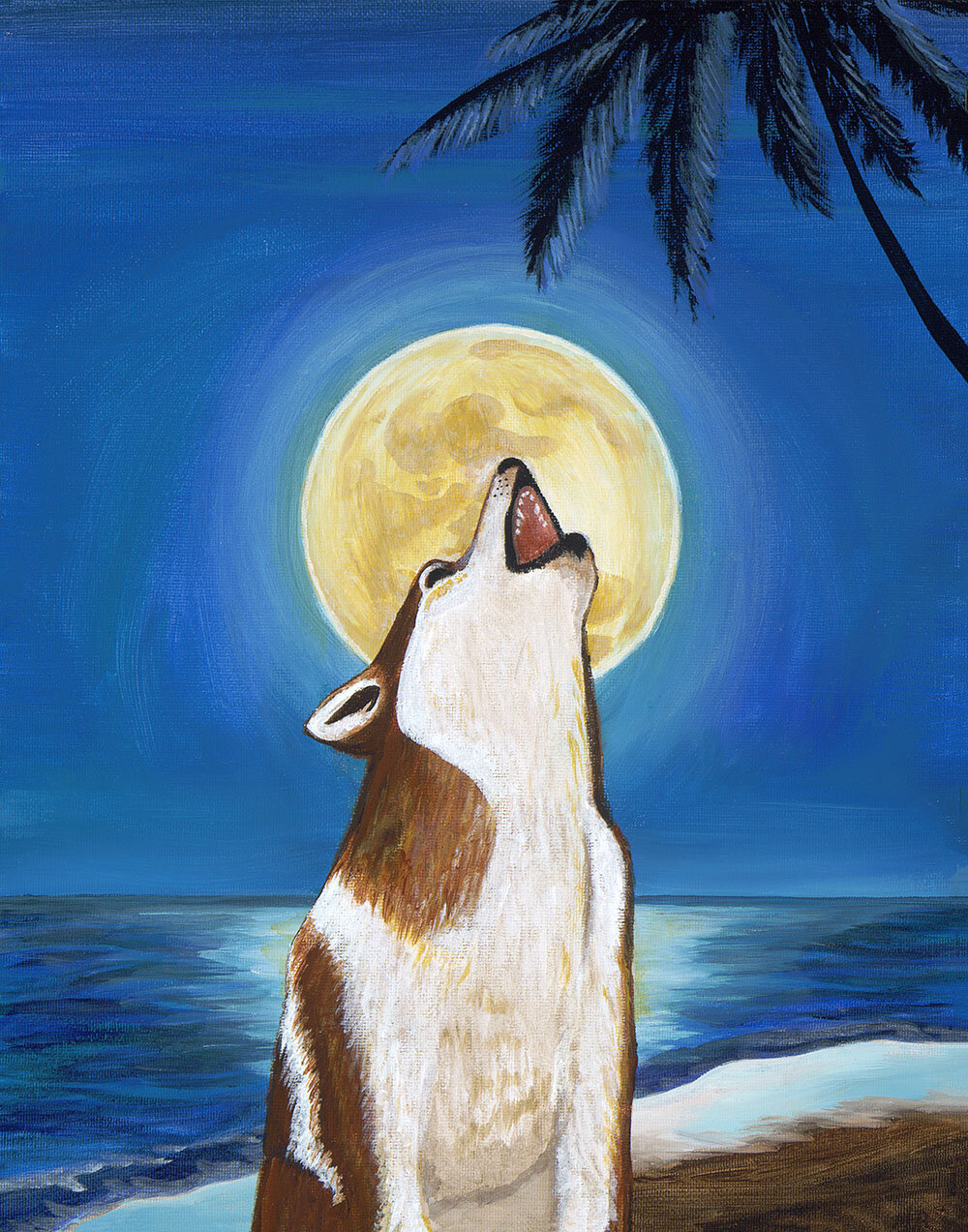 It was not a cry that any creature on that beach had ever heard.