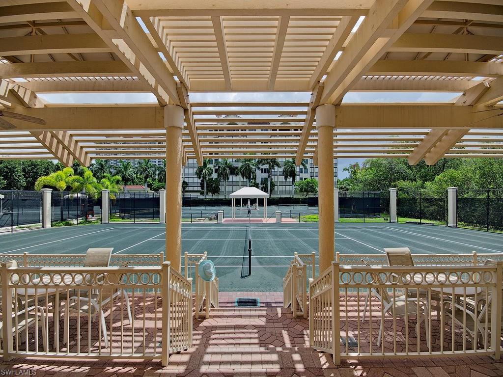 Tennis at Bay Colony at Pelican Bay in North Naples Florida