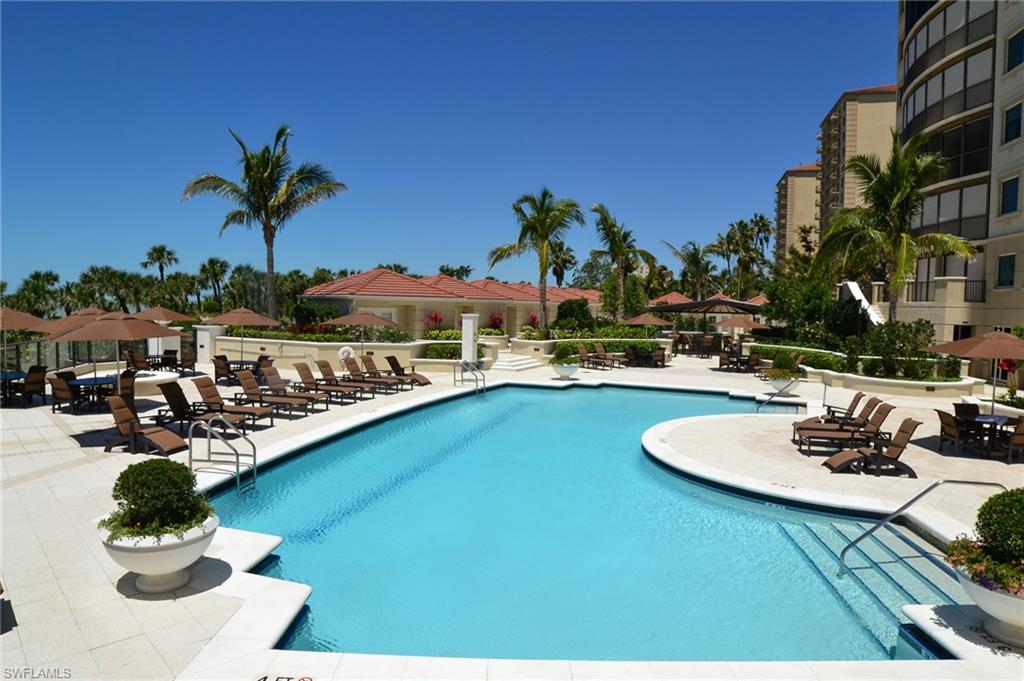 Relax in the Remington at Bay Colony at Pelican Bay Pool